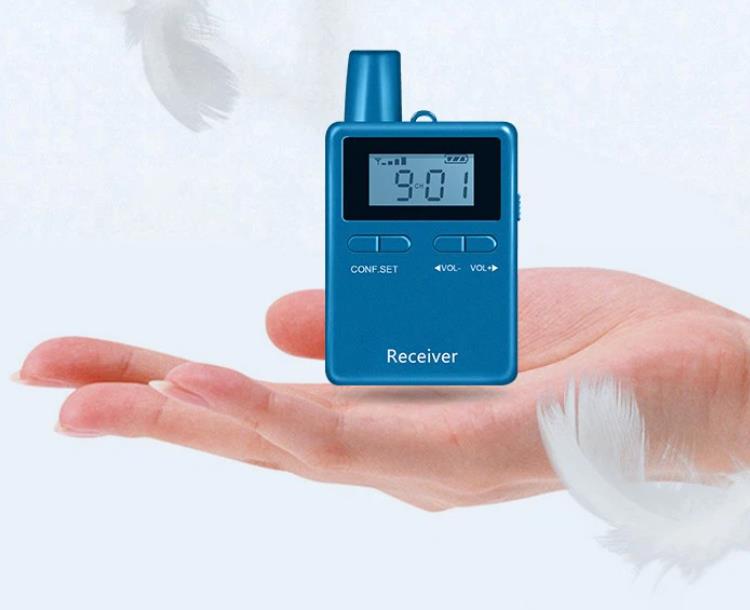 Simultaneous Interpretation System is very light Sistema di interpretazione simultanea One-to-Many per conferenze aziendali(图15)