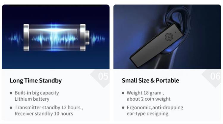 6 Reasons to Choose Simultaneous Interpretation System 2 Sistema di interpretazione simultanea One-to-Many per conferenze aziendali(图3)