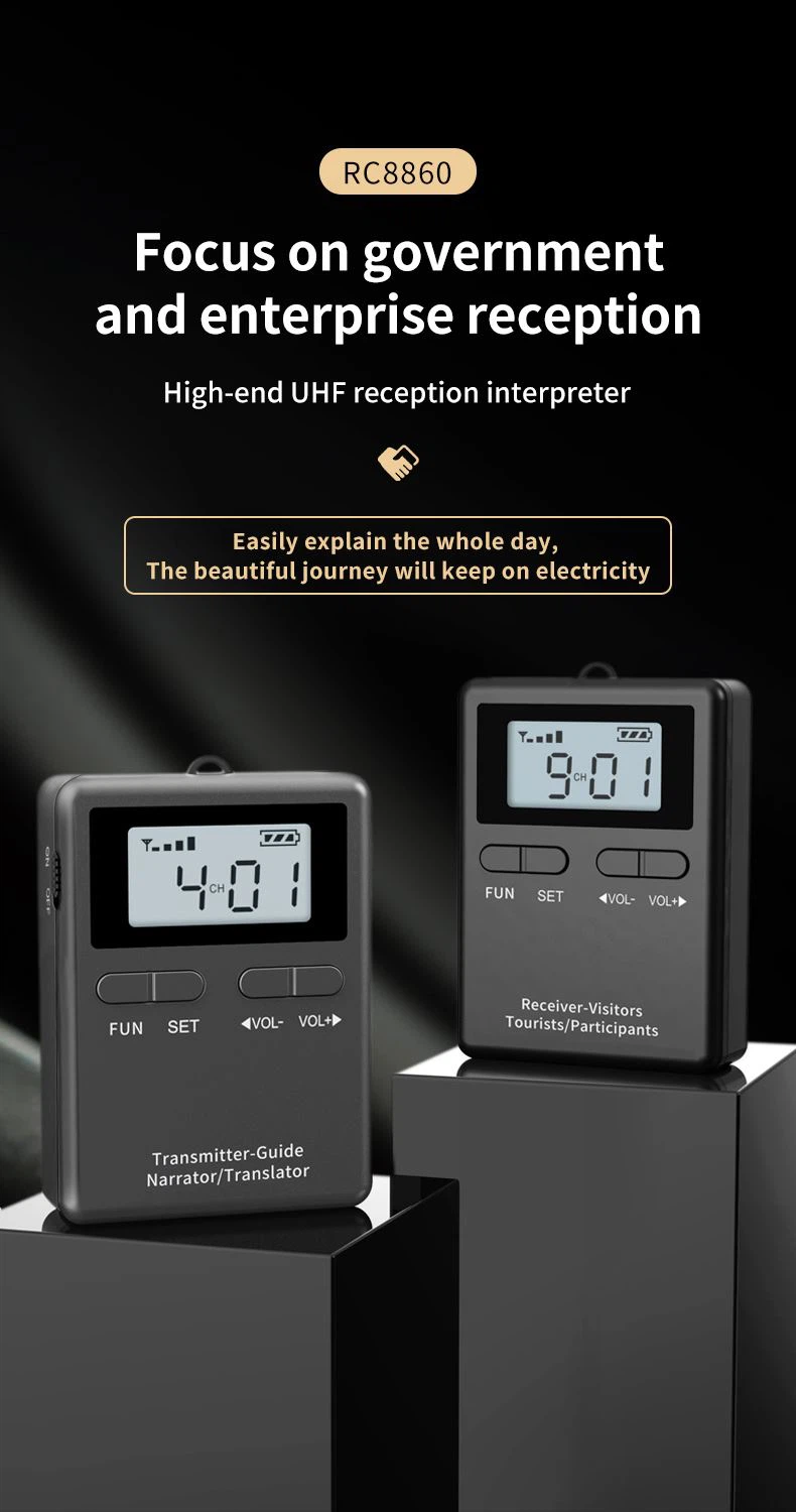 One-To-Many Business Conference Simultaneous Interpretation System Sistema di interpretazione simultanea One-to-Many per conferenze aziendali(图1)