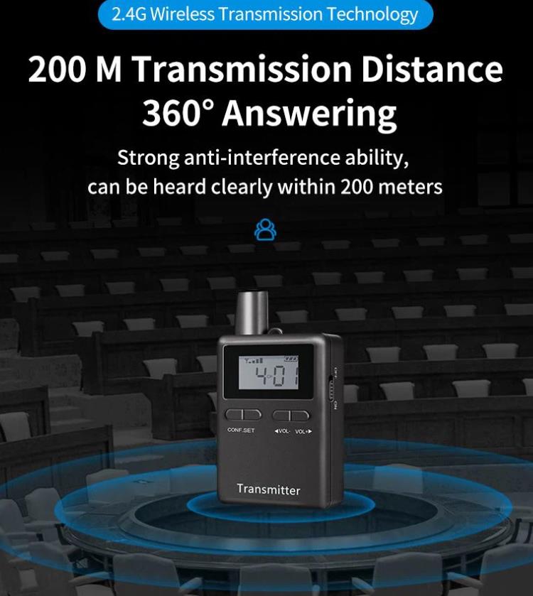 The Church Translation System 200m transmission distance Sistema di traduzione della Chiesa(图4)